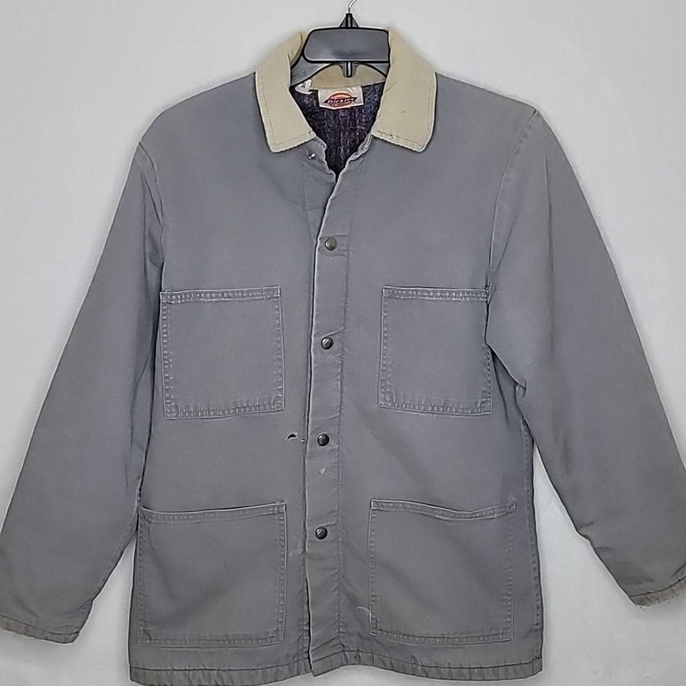 Vintage Dickies Distressed Blanket Lined Jacket Size 38